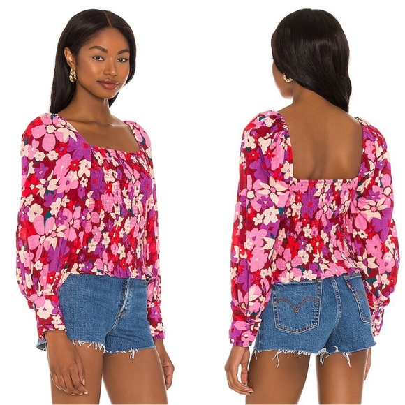 Free People Ariana printed lop in Party combo in Party Combo - Picture 6 of 16